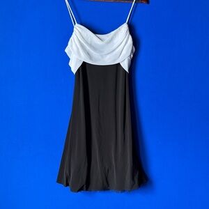 Dress Barn Black and White Mini Dress